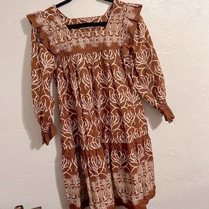 Happy X Nature Ruffle Dress Size XXS